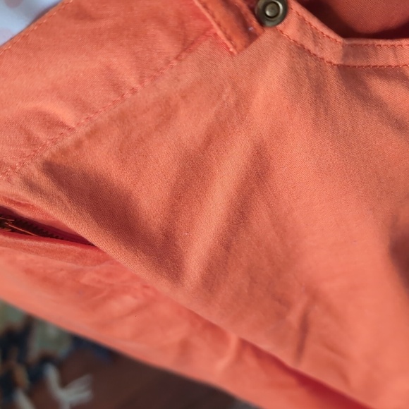Ruby Rd. Women's Size 10P Orange Pedal Pushers Pants - Picture 11 of 11